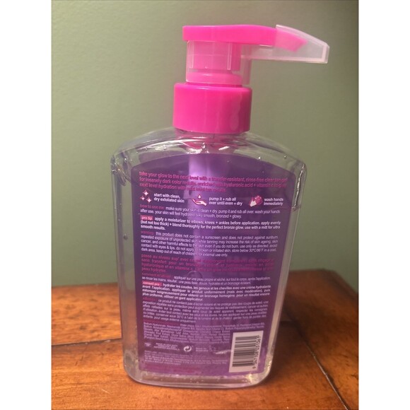 Clear Self Tan Gel | Glow Your Own Way Self Tanning Gel 16oz Insanely Dark New - Picture 2 of 2